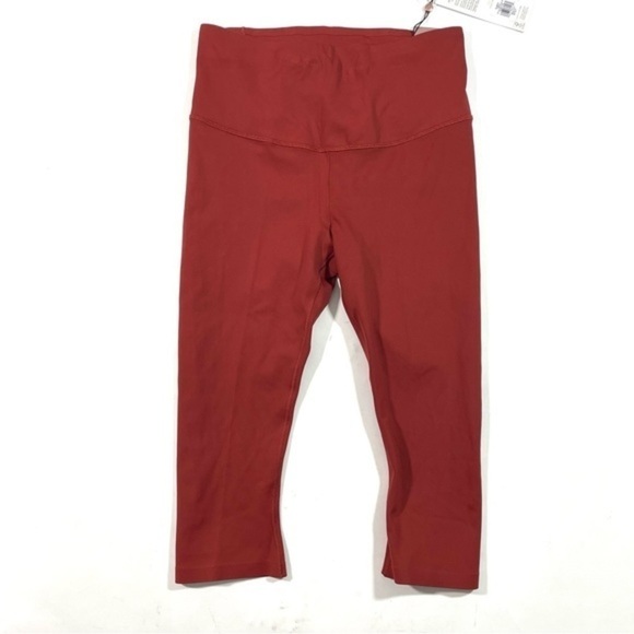 New CALIA Power Sculpt Knee Length Bike Shorts Dark Clay - Picture 2 of 7